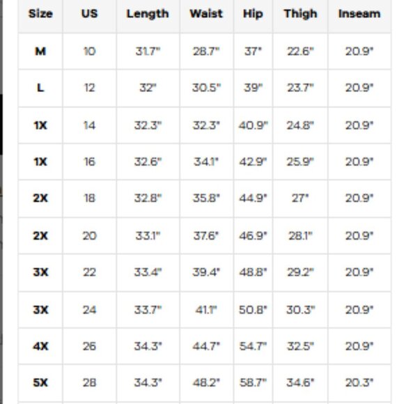 BloomChic Plus Size 2XL Very Stretchy High Rise Dark Wash Roll Hem Cropped Jean - Picture 5 of 5